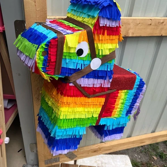 Colorful Donkey Piñata for Parties - Picture 5 of 6